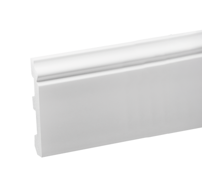 Listwa przypodłogowa LPC-07 79x12,9mm Cezar Biały Mat 2,44m