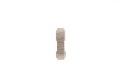 Slim skirting board connector 1 set = 2 pcs Cezar Oak Belfast Matt