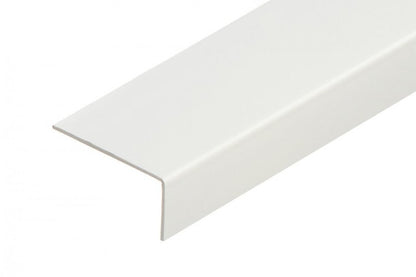 Kątownik PVC 40x20x1,1mm Cezar Biały RAL9003 Mat 2,75m