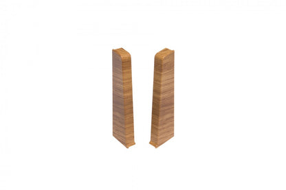 Hi Line skirting board end caps 23.4x75mm 1 set = 2 pcs (L+R) Cezar Oak Alabama Matt