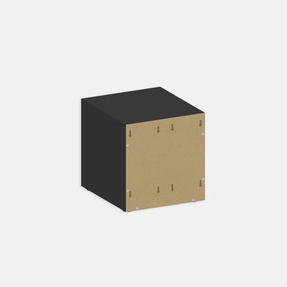 CLICKform shelf BOX400 MURSO Black RAL9005 Matt