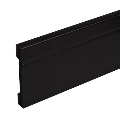 Listwa przypodłogowa 108x15,9mm LPC-20 Creativa by Cezar Czarny RAL9005 mat 2,44m