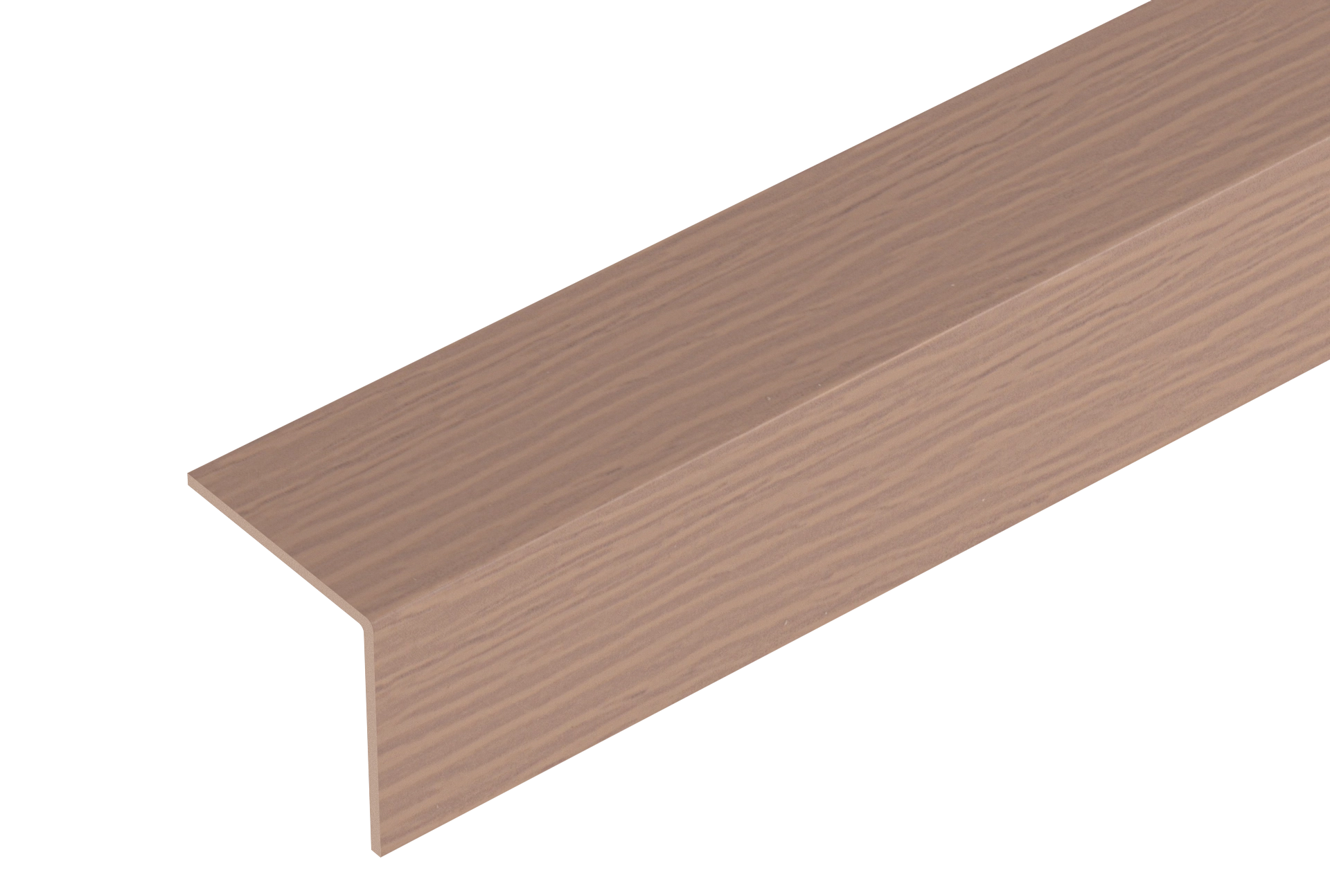 Kątownik PVC 15x15x1,1mm Cezar Dąb Kredowy Mat 2,75m