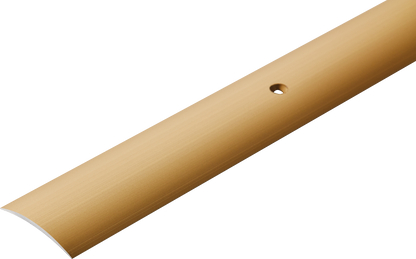 Profil progowy aluminiowy owalny szeroki 40mm Cezar Złoty Mat 2m