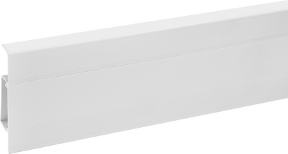 Listwa przypodłogowa PVC Hi Line 23,4x75mm Cezar Biały RAL9003 Mat 2,50m