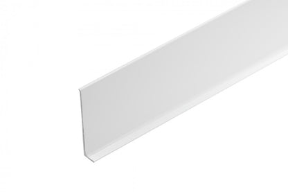 Listwa przypodłogowa aluminiowa 59mm Cezar Biały RAL9003 Mat 2,50m