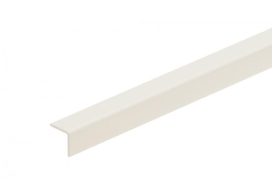 Kątownik PVC 20x20x1,1mm Cezar Kość Słoniowa Mat 2,75m