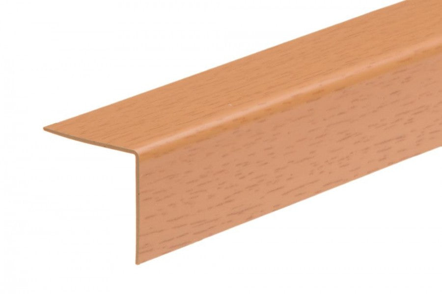 PVC angle 30x30x1.1mm Cezar Beech Mat 2.75m