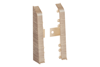 Softline Cezar skirting board end caps 1 set = 2 pcs (L+R) Tuscany Oak matt
