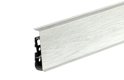 Hi Line Prestige PVC skirting board 22x75mm Cezar Organic Grey Oak Matte 2.50m