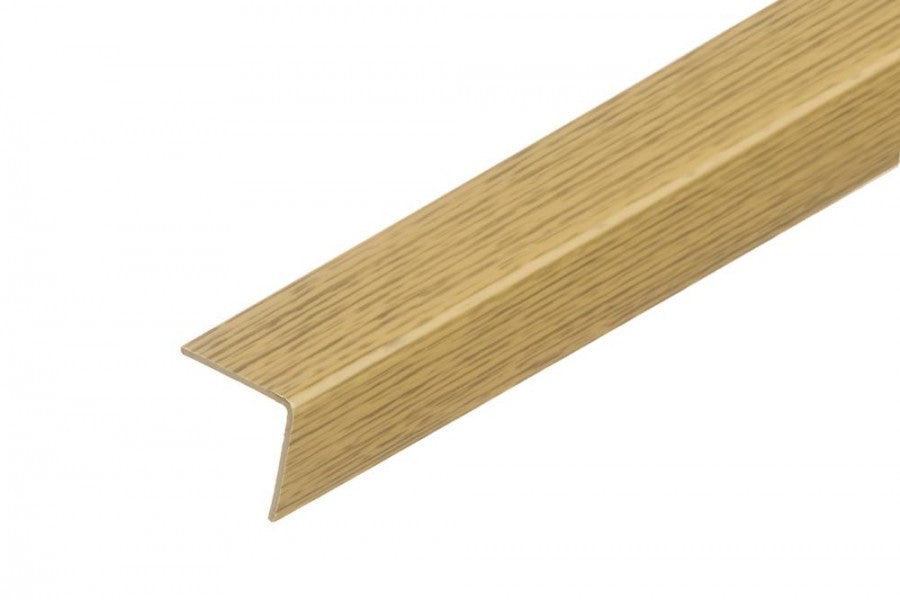 Kątownik PVC 15x15x1,1mm Cezar Dąb Mat 1m