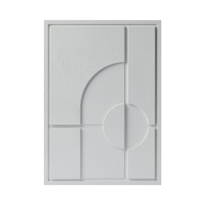 Wall Decor 500x700x18mm GEOMETRIC 1 MURSO Bianco