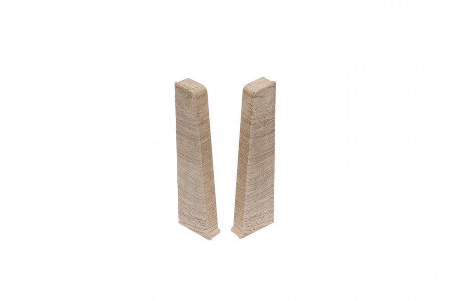 Zaślepki do listwy przypodłogowej Hi Line 23,4x75mm 1kpl=2szt(L+P) Cezar Dąb Malajski Mat