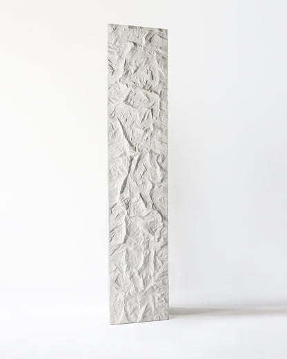 Panel ścienny SANTERO-T1 [600x2900x50mm] Cezar klejony FLEX Biały 2,90m