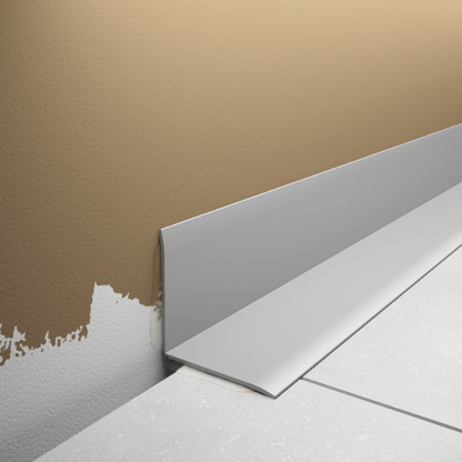 Taśma przypodłogowa PVC 24x28mm 1KT=10szt Cezar Czarny RAL9005 Mat 5m