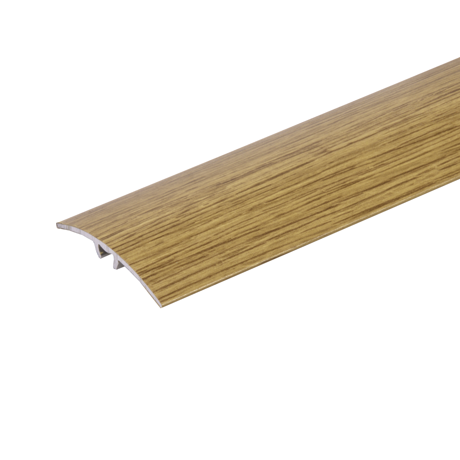 Profil progowy aluminiowy 37mm 5w1 Cezar Dąb Słoneczny mat 1,86m