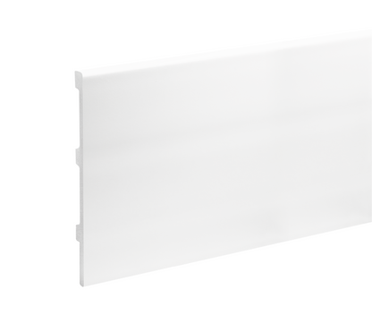 LPC-39 skirting board 195x17mm Cezar White RAL9003 Gloss 2.44m