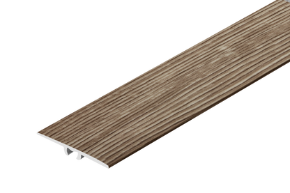 Aluminum threshold profile flat 35mm 5in1 Cezar Oak Clay Matt 0.93m