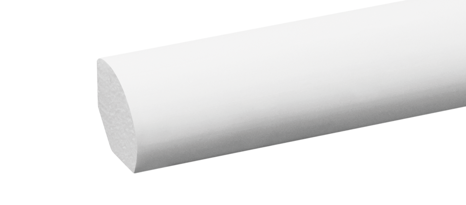Listwa przypodłogowa LPC-12 19x19mm Cezar Biały Mat 2,44m