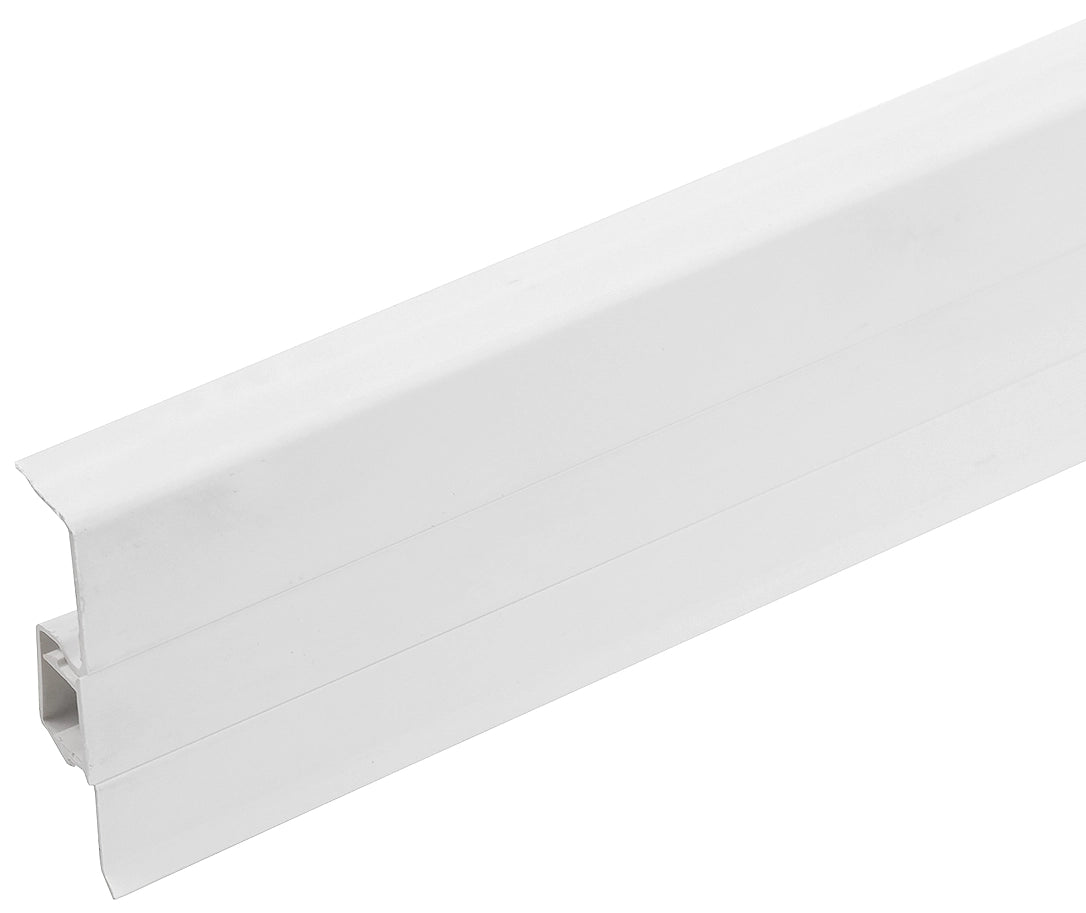 Listwa przypodłogowa PVC Cezar60 20x60mm Cezar Biały RAL9003 Mat 2,50m