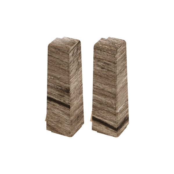 External corner for MASTERLINE skirting board 15x60mm 1 set = 2 pcs Cezar Treviso Mat