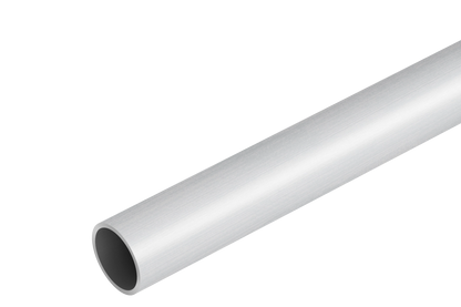 Sztanga okrągła aluminiowa 5mm Cezar Naturalny surowy 1m