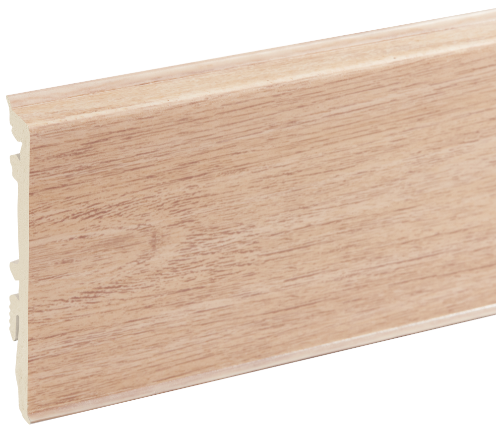 ПВХ плинтус MASTERLINE 13x80 мм Cezar Honey amber Mat 2,20 м