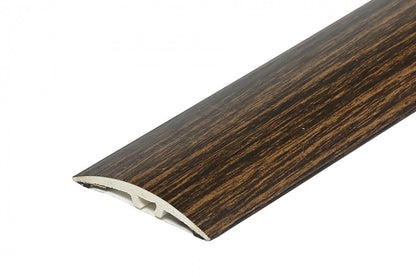 PVC profile, push-in, wide, 40mm, 5in1, glued, L= 0.93m, Venge