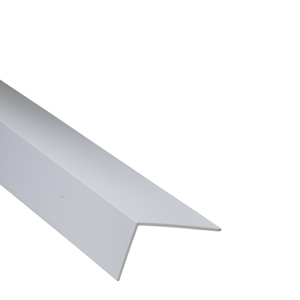 PVC profile angle 60x30x1.5mm L= 1.00m White RAL9003 matt