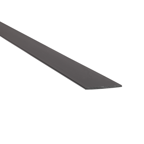 Kształtownik PVC sztanga płaska 30x2mm L= 2,60m Czarny RAL9005 mat