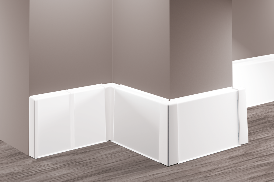 Łącznik do listwy przypodłogowej MASTERLINE 13x80mm 1kpl=2szt Cezar Light Coffee Mat