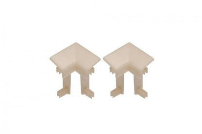 Inner corner for LDO ribbed carpet strip 1 set = 2 pcs Beige 1001