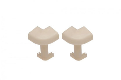 External corner for LDO ribbed carpet strip 1 set = 2 pcs Beige 1001