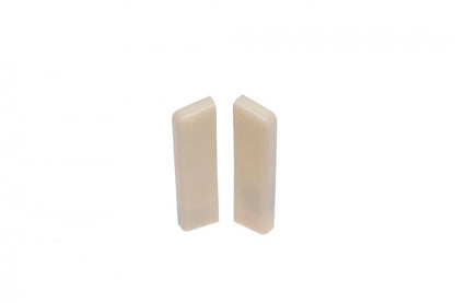 End caps for LDO ribbed carpet strip 1 set = 2 pcs (L+P) Beige 1001