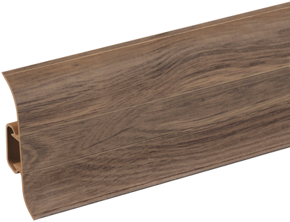 Premium Classic PVC skirting board 22x59mm Cezar Castle Oak Matt 2.20m