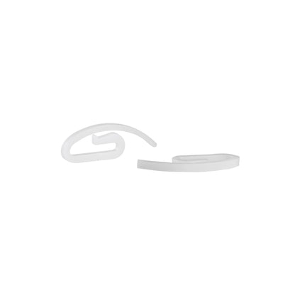 PVC French snail pin for PROLINE rail 1 pack = 20 pcs Cezar Biały