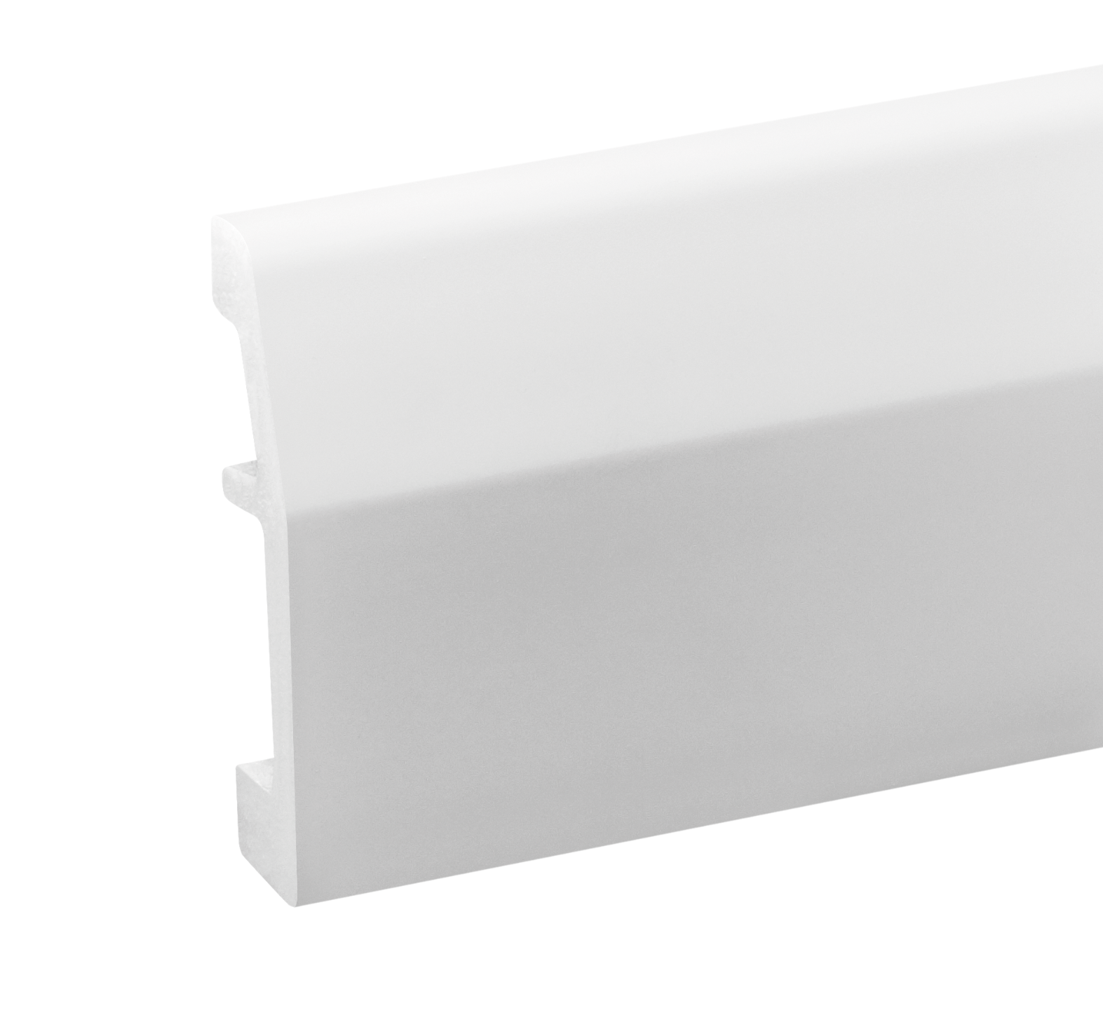 Listwa przypodłogowa LPC-06 69x14mm Cezar Biały Mat 2,44m