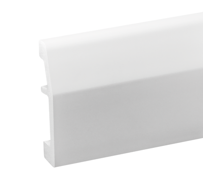 Listwa przypodłogowa LPC-06 69x14mm Cezar Biały Mat 2,44m
