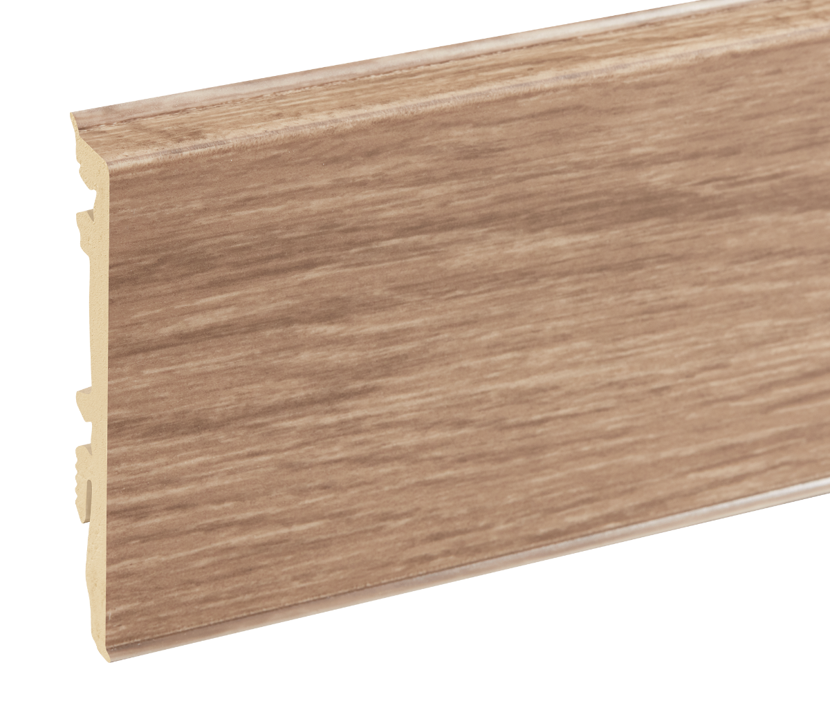 Listwa przypodłogowa PVC MASTERLINE 13x80mm Cezar Tea brown Mat 2,20m