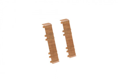 Hi Line skirting board connector 23.4x75mm 1 set = 2 pcs Cezar Oak Alabama Matt