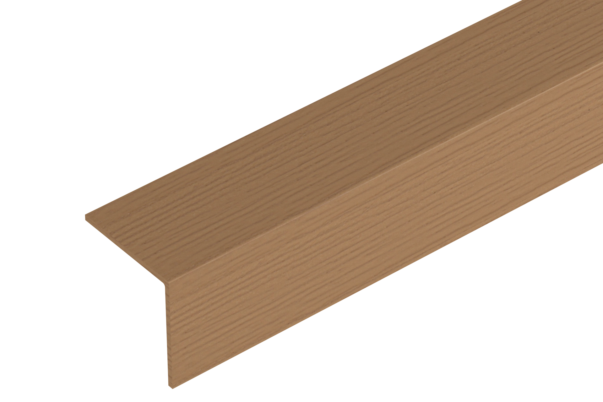 Kątownik PVC 15x15x1,1mm Cezar Dąb Mat 2,75m