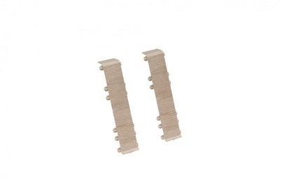 Соединитель для плинтуса Hi Line 23,4x75 мм, 1 комплект = 2 шт. Cezar Oak Belweder Matt