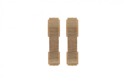 Connector for Classic skirting board 22x59mm 1 set = 2 pcs Cezar Oak Strip Matt