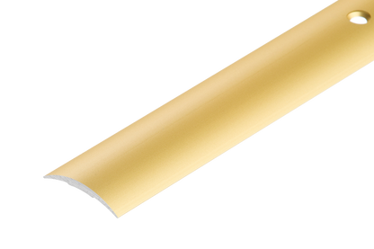 Profil progowy aluminiowy owalny 30mm Cezar Złoty Mat 1m
