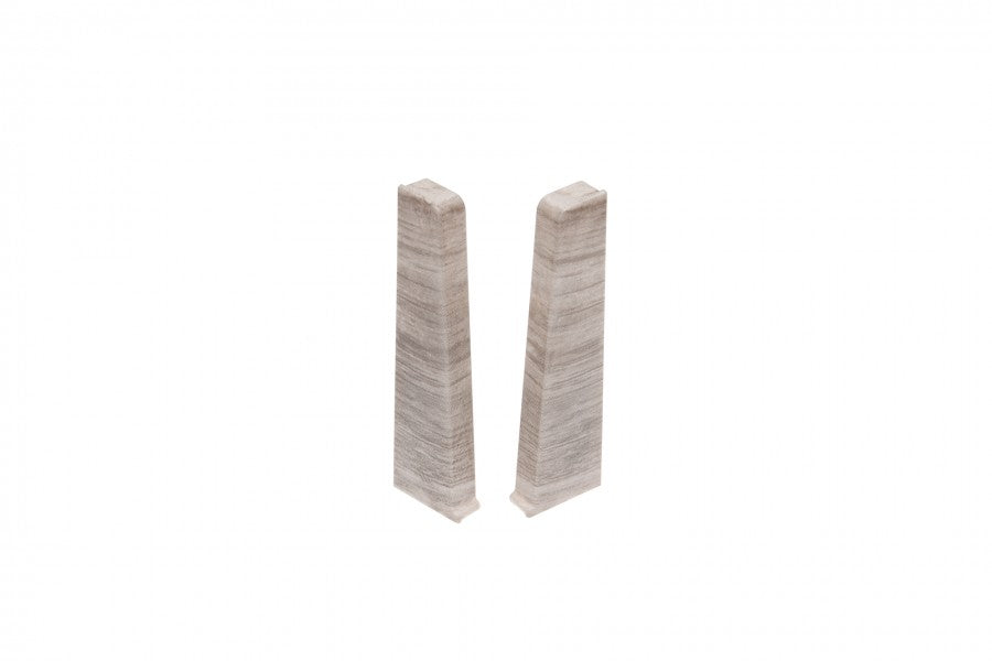 Zaślepki do listwy przypodłogowej Hi Line 23,4x75mm 1kpl=2szt(L+P) Cezar Dąb Hokaido Mat