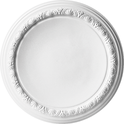 Rosette 495x45mm Cezar White Matte