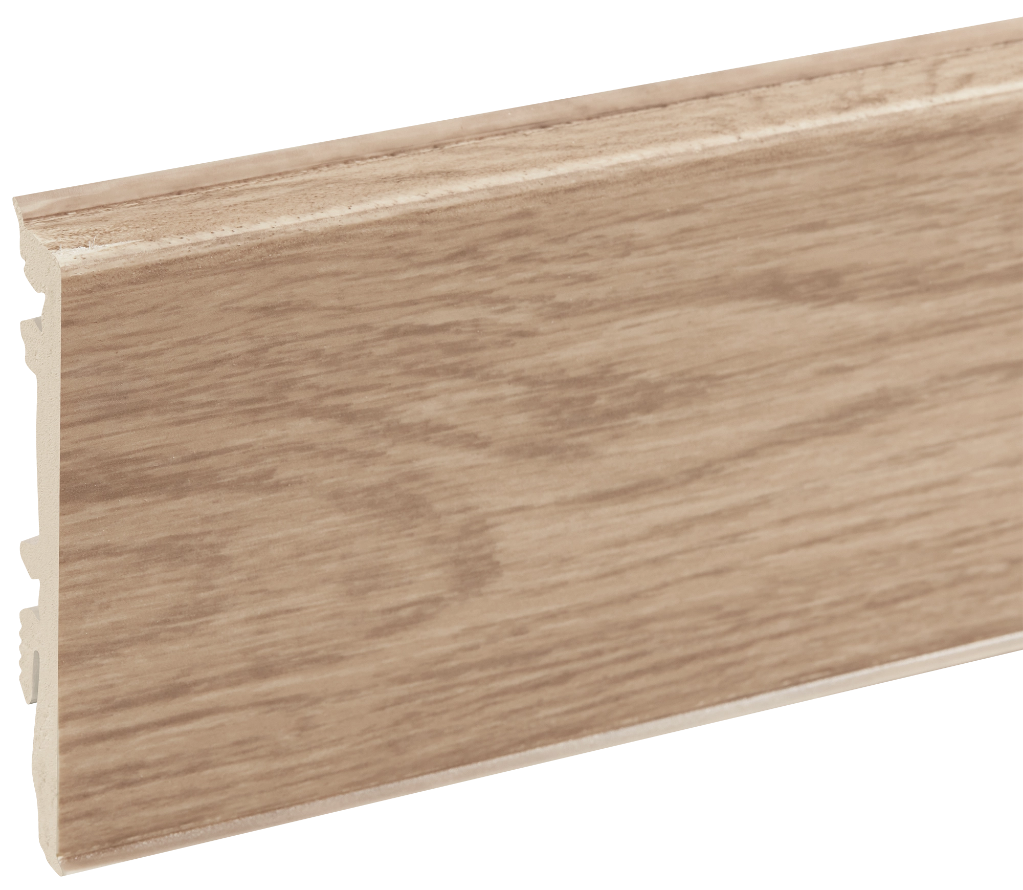 Listwa przypodłogowa PVC MASTERLINE 13x80mm Cezar Light Coffee Mat 2,20m