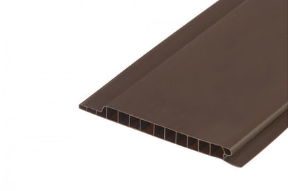 Boazeria PVC 10cm 1opak=10szt. Cezar Brązowy RAL8024 Mat 2,60m