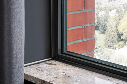 Ćwierćwałek PVC 13mm Cezar Mahagony Mat 2,50m