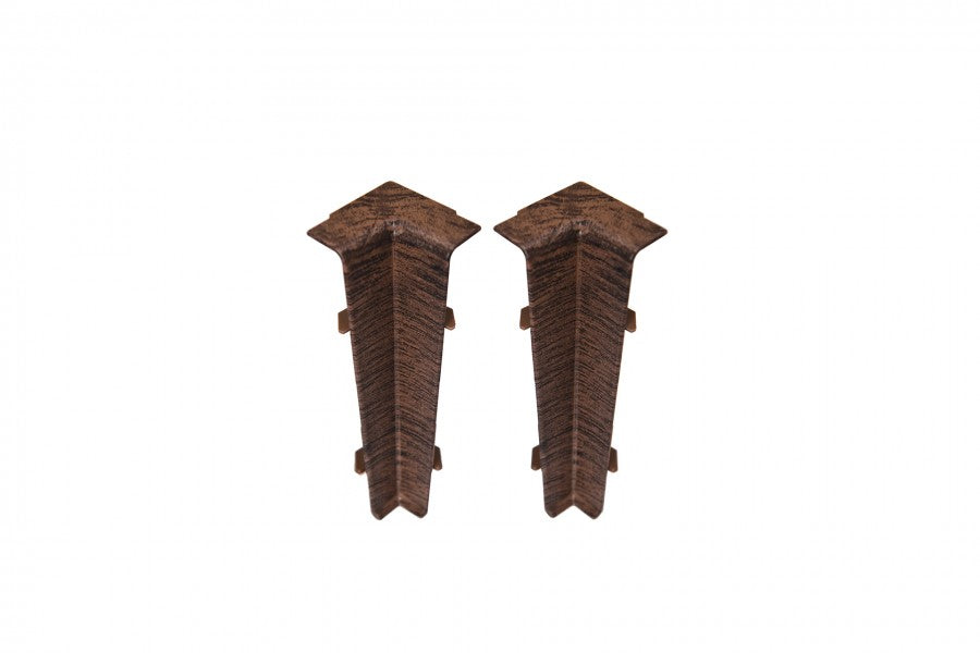 Narożnik wewnętrzny do listwy przypodłogowej Hi Line 23,4x75mm 1kpl=2szt Cezar Hikory Mat